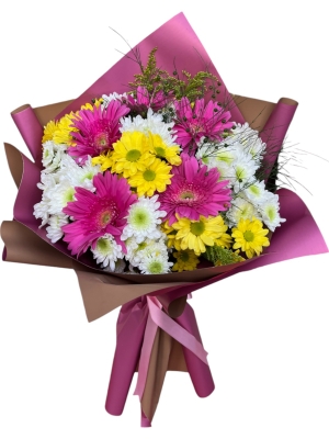 Papatya Gerbera Çiçekleri 